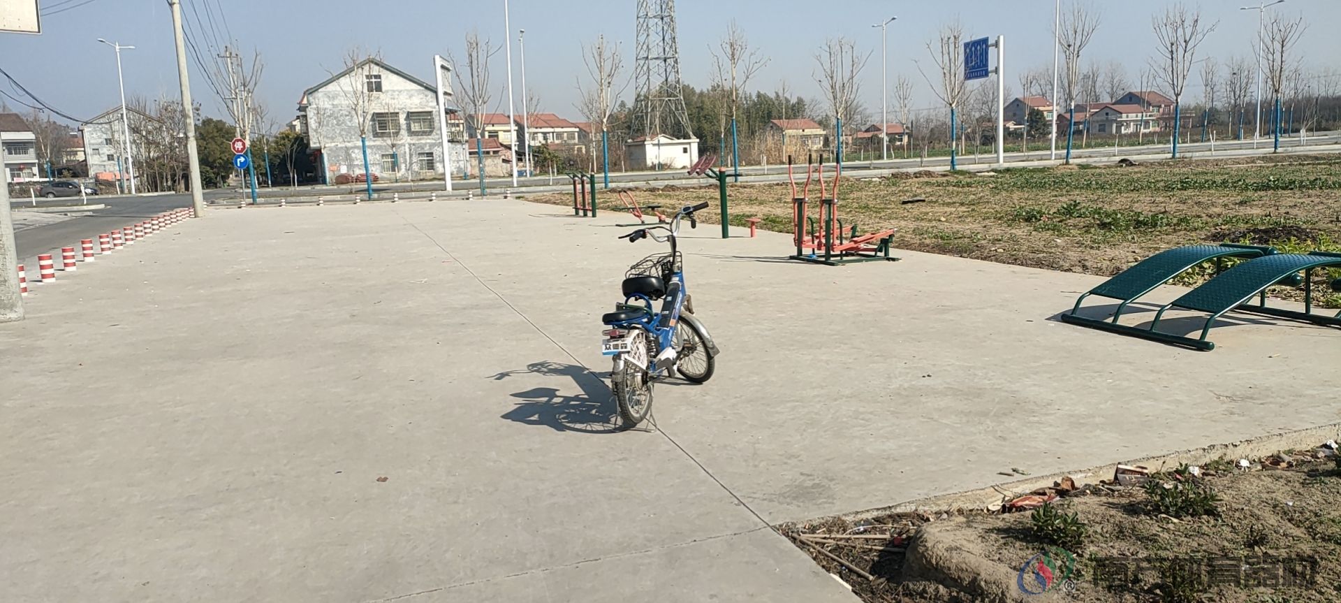 湖南省常德市澧县澧澹街道白羊湖社区澧澹街道白羊湖社区全民健身路径工程