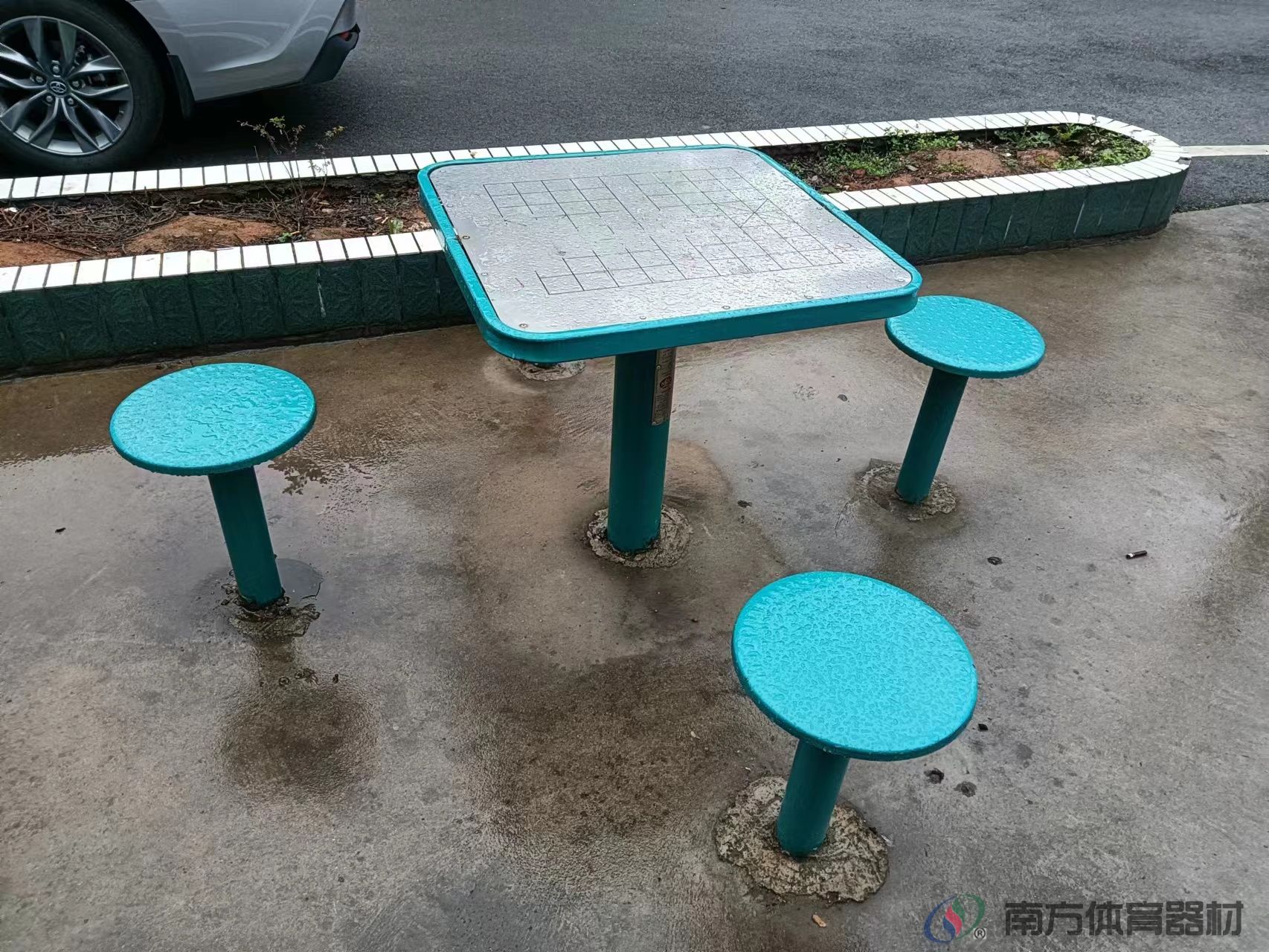 棋牌桌 湖南省湘潭市雨湖区城正街街道熙春路社区居委会熙春路社区晨晚练点全民健身路径工程(图4)