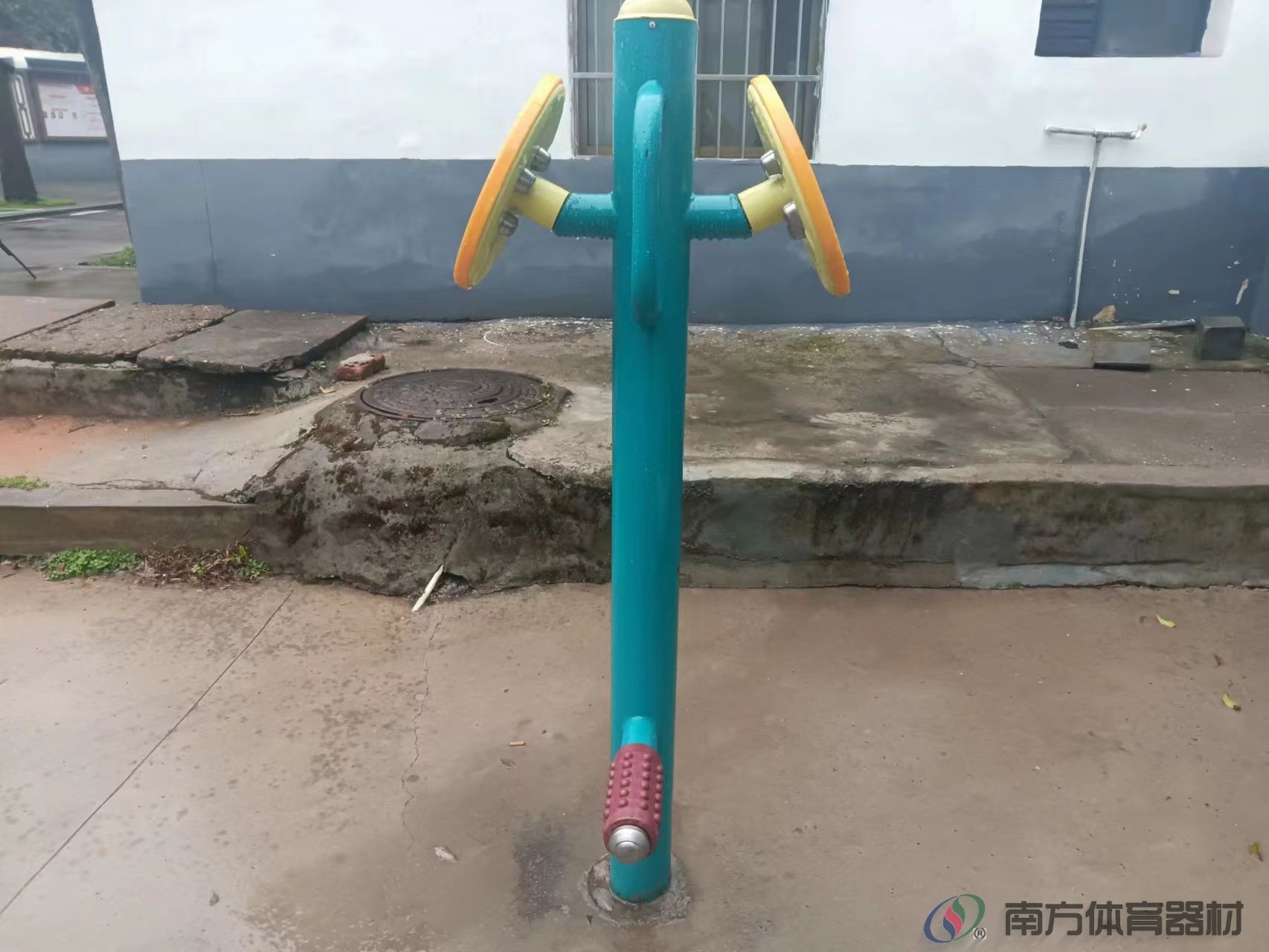 坐立式扭腰器 湖南省湘潭市雨湖区城正街街道熙春路社区居委会熙春路社区晨晚练点全民健身路径工程(图5)