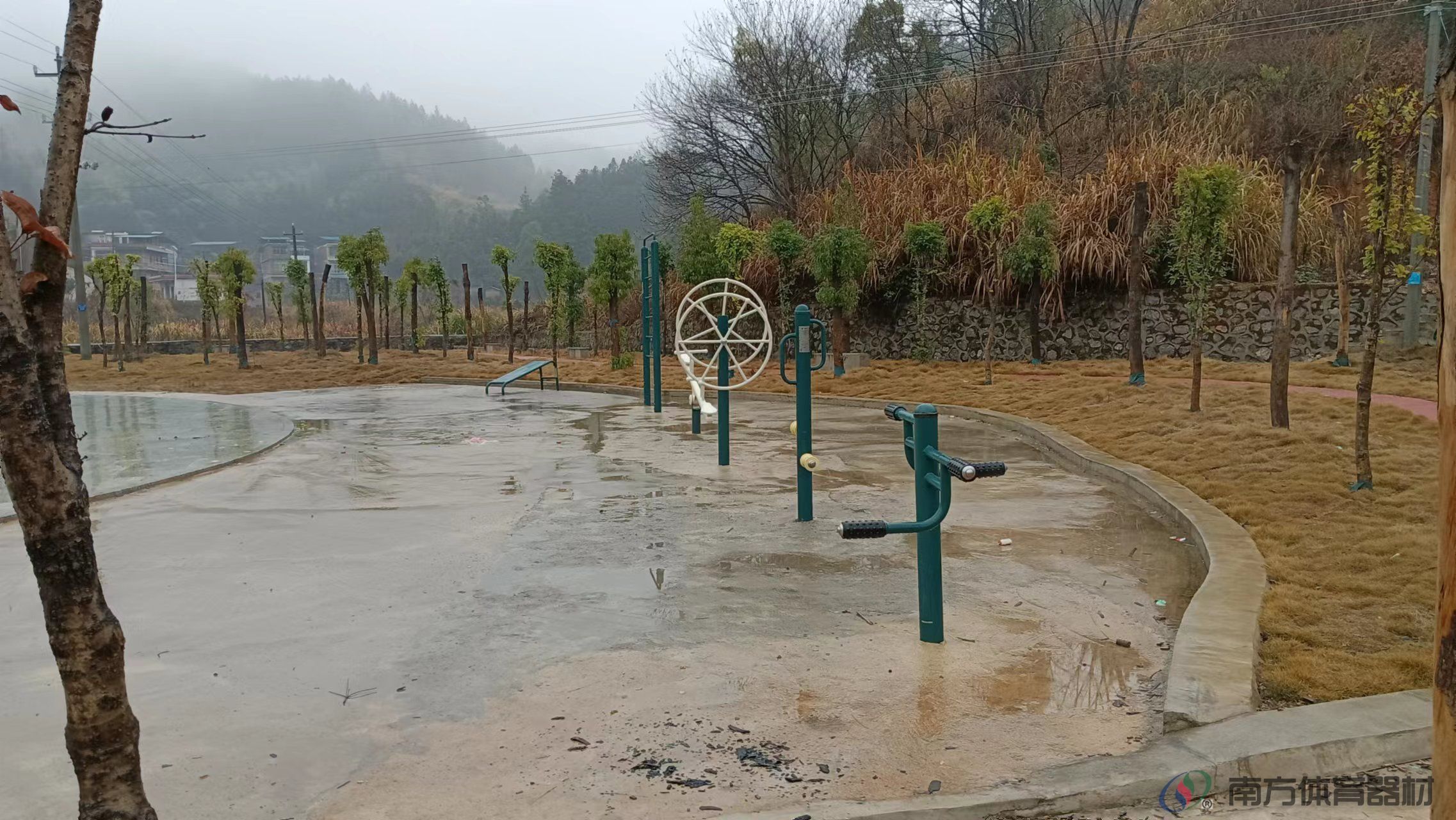湖南省衡阳市祁东县马杜桥乡其他马杜桥淡家村移民安置点全民健身路径工程