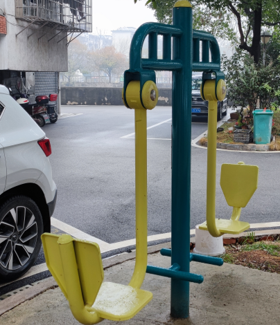 湖南省湘潭市雨湖区楠竹山镇新桥社区居委会新桥社区教师公寓全民健身路径工程(图3)
