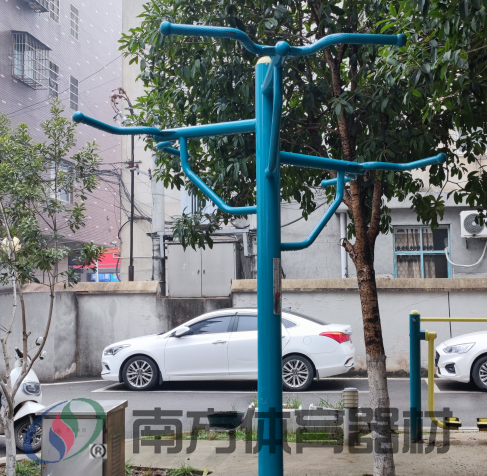 湖南省湘潭市雨湖区楠竹山镇新桥社区居委会新桥社区教师公寓全民健身路径工程(图5)