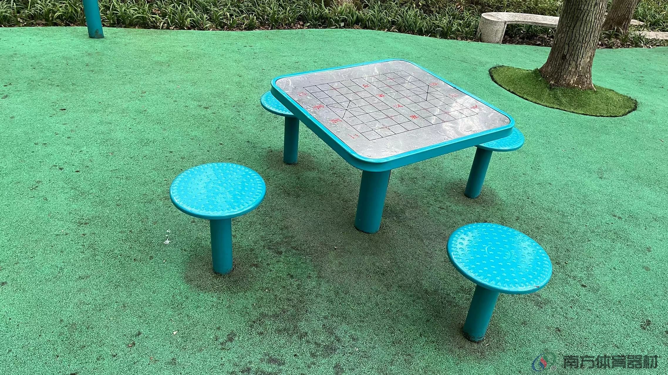 桌棋板 湖南省常德市武陵区德山街道乾明寺居委会乾明寺社区孤峰公园全民健身路径工程(图6)