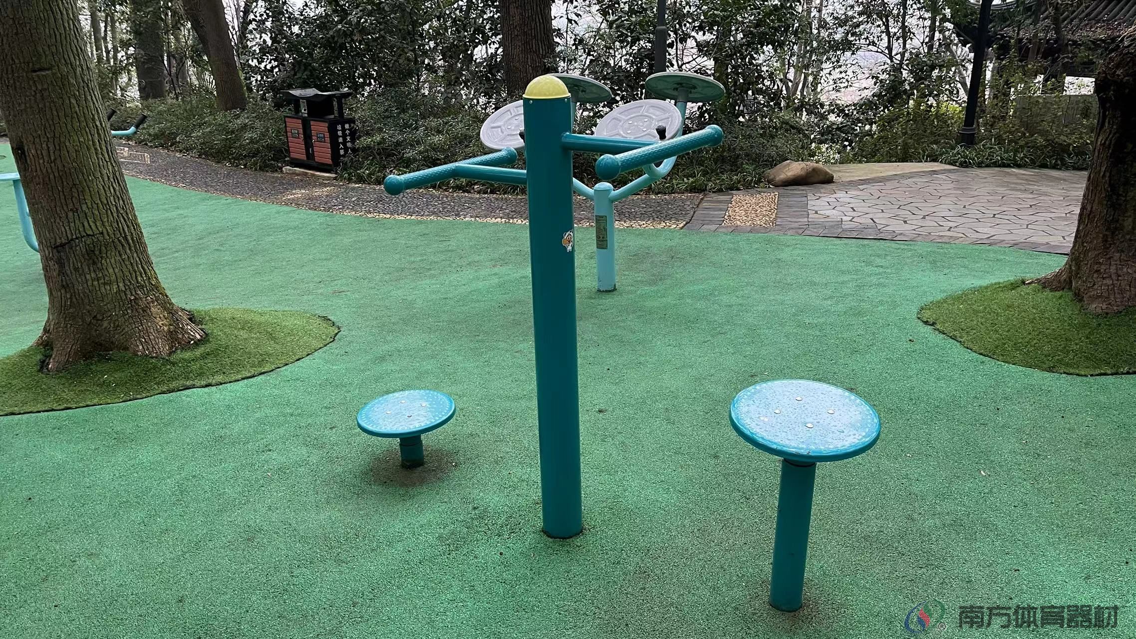 坐立式扭腰器 湖南省常德市武陵区德山街道乾明寺居委会乾明寺社区孤峰公园全民健身路径工程(图10)