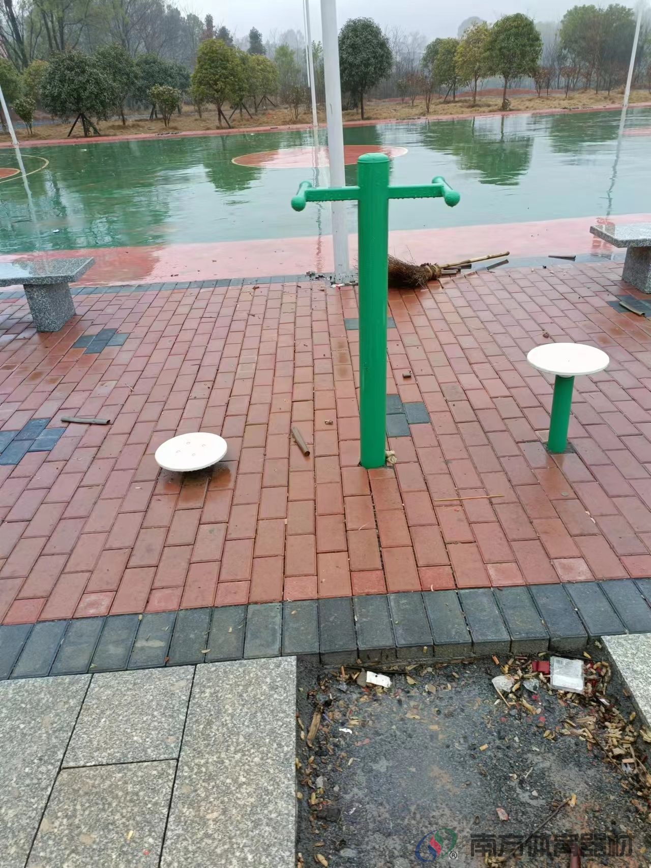 湖南省永州市祁阳县羊角塘镇小陂桥村羊角塘镇小陂桥村全民健身路径工程(图8)