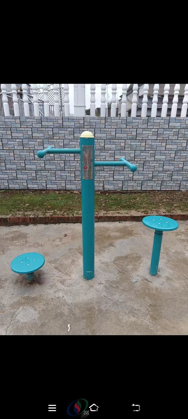 坐立式扭腰器 湖南省湘潭市雨湖区姜畲镇金马村委会金马村金田组全民健身路径工程(图8)