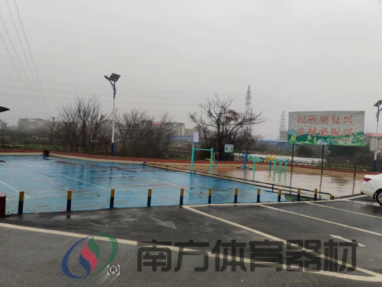 湖南省邵阳市双清区石桥街道白马村白马村部旁全民健身路径工程
