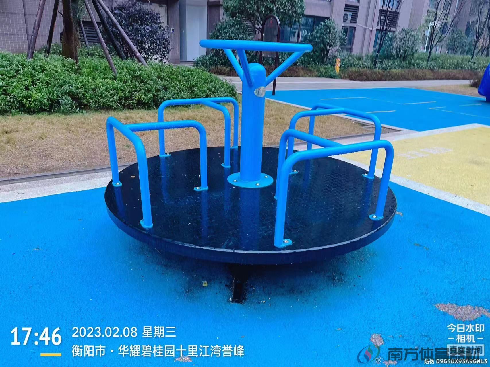 湖南省衡阳市石鼓区角山镇杨岭社区华耀碧桂园十里江湾誉峰全民健身路径工程